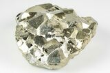 Gleaming Pyrite Crystal Cluster - Peru #195747-1